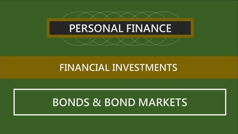 Thumbnail for entry F152 12-3 Bonds &amp; Bond Markets