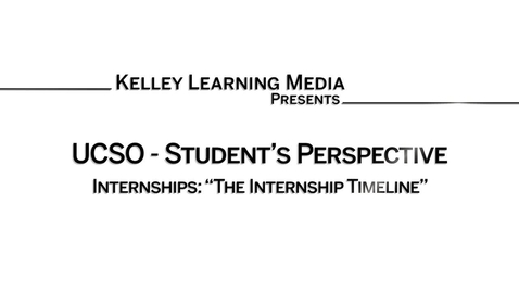 Thumbnail for The Internship Search Timeline