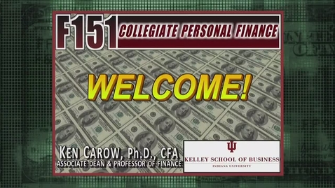 Thumbnail for F151 Welcome Dean Ken Carow