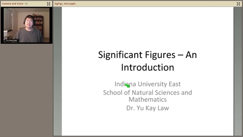 Thumbnail for entry Significant Figures - An Introduction