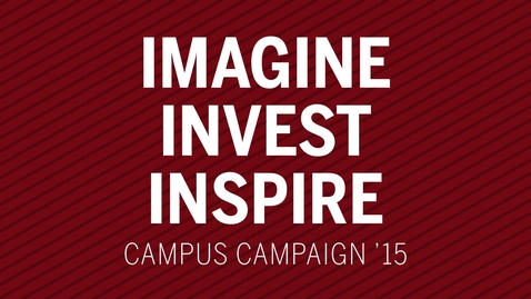 Thumbnail for entry Campus Campaign 2015