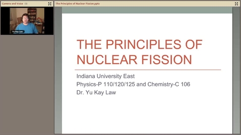 Thumbnail for entry The Principles of Nuclear Fission