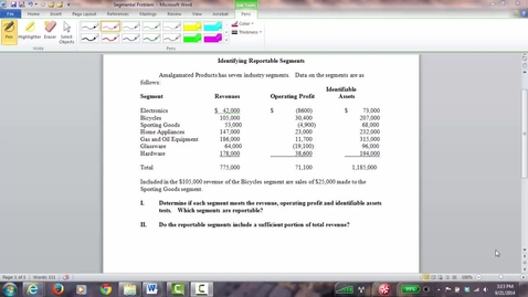 Thumbnail for A525 Ch14Video3SegmtProblemPartA