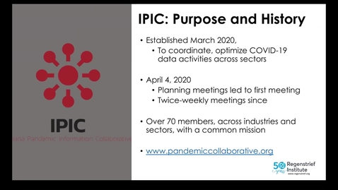 Thumbnail for entry Hospitals, pop-up testing and health information exchange: How to prepare for a pandemic - Drew Richardson (IHIE) &amp; Virgil Madden (MCPH) &amp; Patrick McGill, M.D., FAAFP