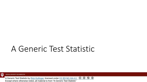 Thumbnail for K300 L18 Mod 02 A Generic Test Statistic