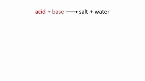 Thumbnail for Acid-Base Neutralization Reactions