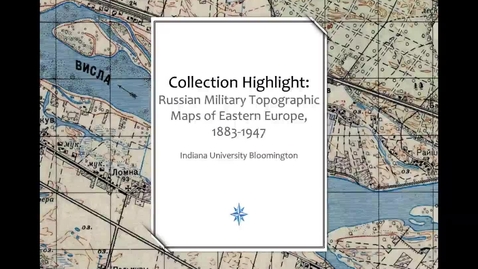 Thumbnail for Collection Highlight: Russian Military Topographic Maps (edited)