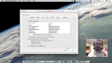 Thumbnail for entry WiFi priority in macOS