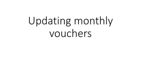 Thumbnail for entry HRMS - Updating monthly vouchers:  funding change