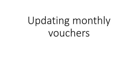 Thumbnail for HRMS - Updating monthly vouchers:  funding change