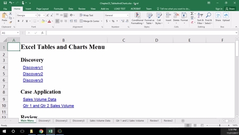 Thumbnail for K201 Lab Class 23 - Charts and Tables
