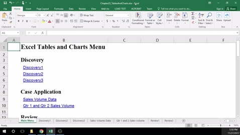 Thumbnail for entry K201 Lab Class 23 - Charts and Tables