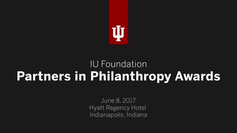 Thumbnail for entry IU Foundation: Partners in Philanthropy