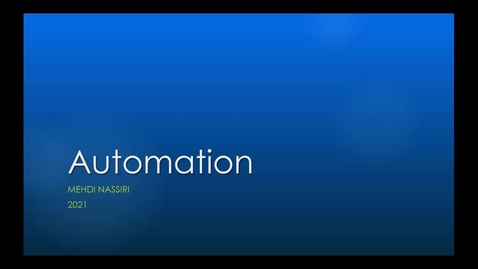 Thumbnail for Automation