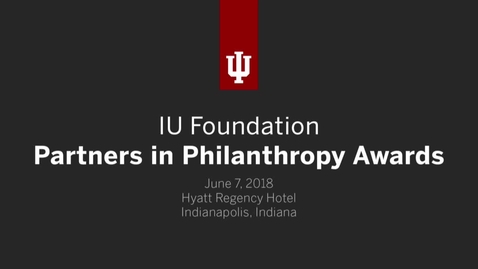 Thumbnail for entry Partners in Philanthropy Awards 2018