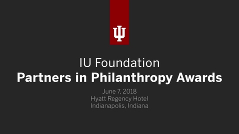 Thumbnail for Partners in Philanthropy Awards 2018