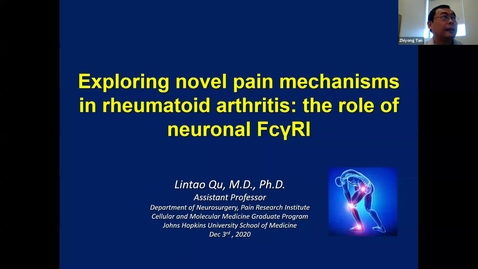 Thumbnail for SNRI Virtual Seminar Series - Lintao Qu, MD, PhD