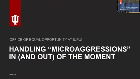 Thumbnail for ITLC Workshop: Better allies / handling micro-aggressions