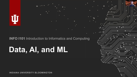Thumbnail for INFO I101 - BiT - AI &amp; Machine Learning
