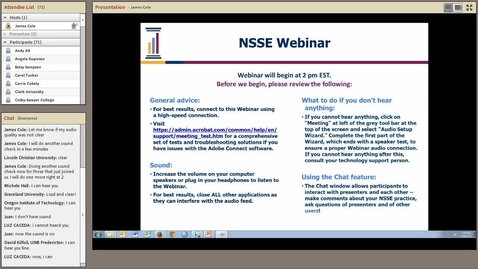 Thumbnail for Using BCSSE and NSSE to Help Retention Efforts 