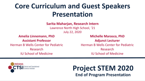 Thumbnail for entry Sarita Maharjan Curriculum Presentation