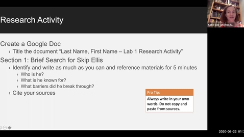 Thumbnail for Lab 2, Part 2: Research Activity