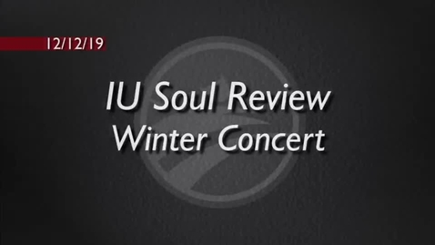 Thumbnail for entry IU Soul Revue Soulful Holiday Concert 2019
