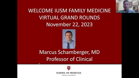 Thumbnail for entry 11.29.2023.Marcus Schamberger.Pediatric Cardiology