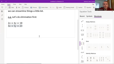 Thumbnail for Alg 3.4: Intro to Matrices
