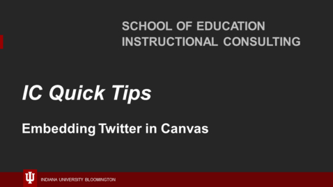 Thumbnail for _Embedding Twitter in Canvas
