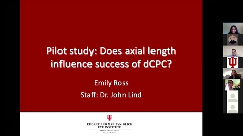 Thumbnail for entry Pilot study: Does axial length influence success of dCPC?