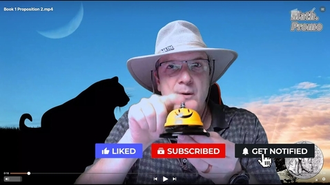 Thumbnail for Video Safari of Euclid's Elements: Book 1 Proposition 2