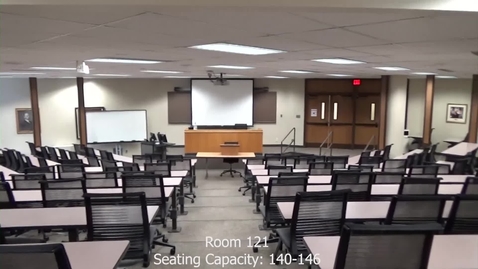Thumbnail for Baier Hall Room Tour - Room 121 - Classroom