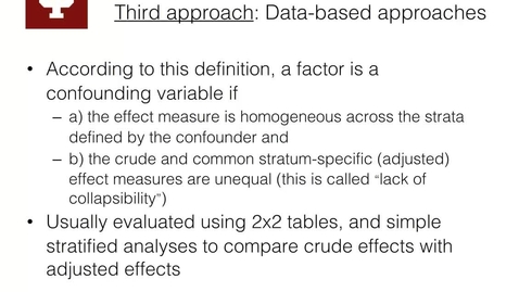 Thumbnail for Lecture 2_E601_Week2_Part 2_Confounding Definition