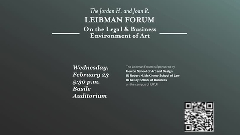 Thumbnail for 2021-22 Jordan H. and Joan R. Leibman Forum: Karen Laine