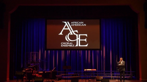 Thumbnail for African American Choral Ensemble Spring Concert 2019