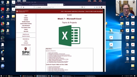 Thumbnail for K200 - Excel - In Class Saver 4
