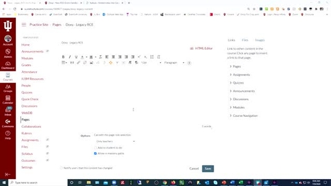 Thumbnail for Embed video in Canvas