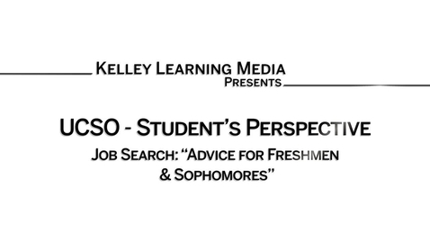 Thumbnail for 2016_3_15_UCSO - Tehanee's Series_Students - Job Search (Advice for Freshmen &amp;amp; Sophomores)  - Part3 (upload 7/12)