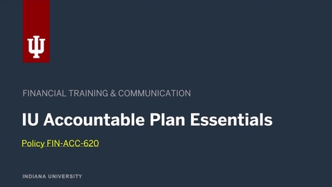 Thumbnail for Accountable Plan Essentials