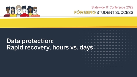 Thumbnail for Data protection: Rapid recovery, hours vs. days
