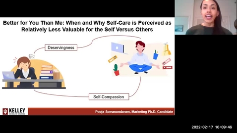 Thumbnail for entry Better for You Than Me: Self-Care Perception Asymmetries