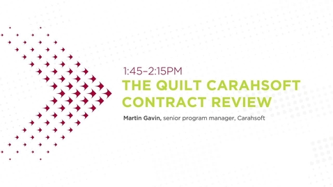 Thumbnail for I-Light Day 2 (2022)_The Quilt Carahsoft Contract Review