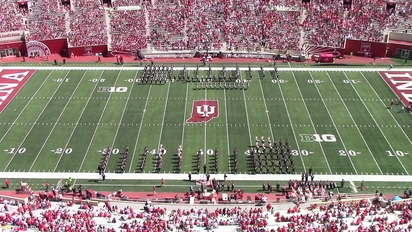 2019 09 14 Vs Osu Halftime Indiana University