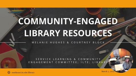 Thumbnail for Community-Engaged Library Resources