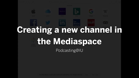 Thumbnail for Setting up a Kaltura channel
