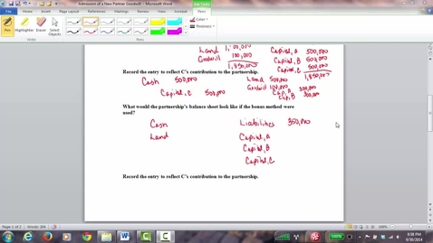 Thumbnail for A525 Ch15Video16GoodwillPresentBonusMethod