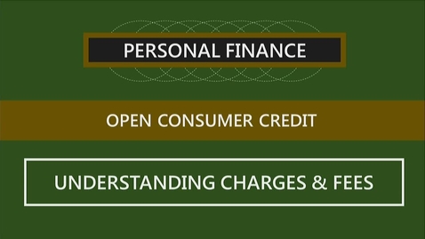 Thumbnail for F260 05-3 Understanding Charges &amp; Fees