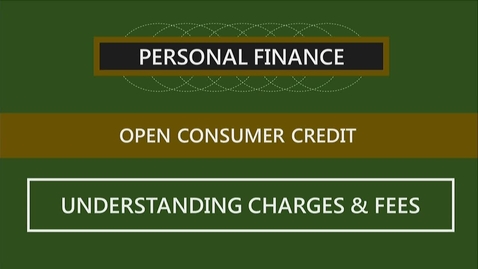 Thumbnail for entry F260 05-3 Understanding Charges &amp; Fees