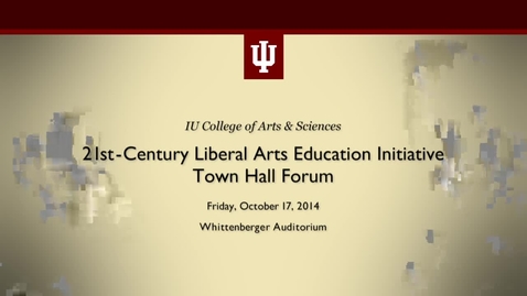 Thumbnail for COAS - 21st Century Liberal Arts Education Initiative